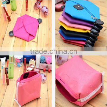 Multifunction Travel Makeup Zipper Pouch Waterproof Cosmetic Wash Organizer Bags photo-6