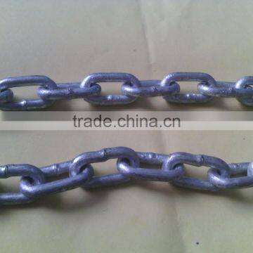 Welded Black Painted DIN7643 764 766 Round Steel Link Chains photo-2