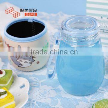 L00055 2017 High Quality Stylish Design Custom Penguin Shape Pyrex Heat-Resistant Clear Glasses Bottles photo-4