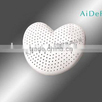 heart-shaped 100% natural latex foam pillow