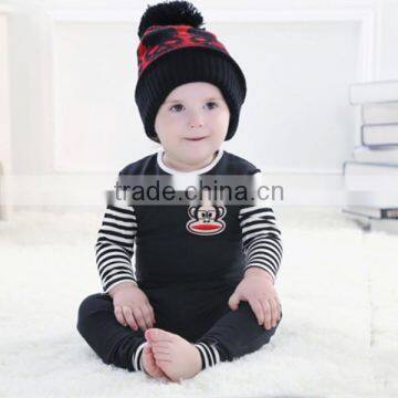 Child Baby Patterned Knitted Hats From Chinese Factory,Boys Hats Of Factory Prices photo-4