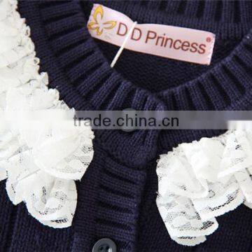 Girls Cotton Cardigan Thread/2-13 Years Girls /sizes 100-150cm Clothes photo-3