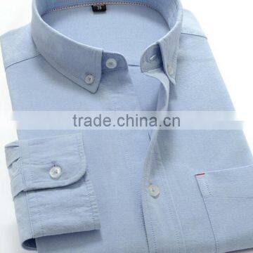 Wholesale Best-selling Adult Casual Royal Bright Cotton Oxford Shirts photo-6
