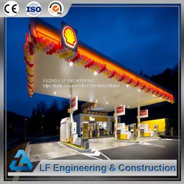 Chinese Supplier Prefabricated Steel Construction Petrol Station photo-4