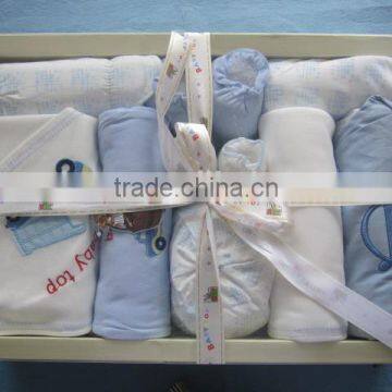 Wholesale Baby Gift Set 8 pcs Newborn Baby Clothes Set Breathable