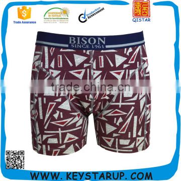 Sexy Custom Boxer Cotton Elastic Waist Sublimation Men's Underwear