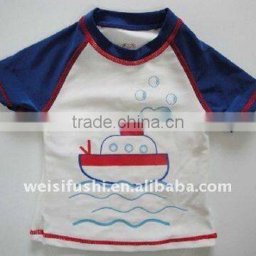 Baby Girls UV Rash Shirts Factory