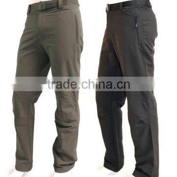 Waterproof hiking pants casual softshell pants for men