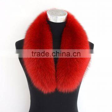 Myfur New Arrival Natural Or Dyed black Leather Women Men Jacket Detachable Fox Fur Collars