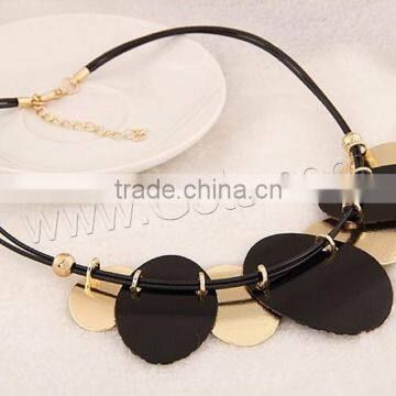 Waxed Cotton Cord Necklace High End Fashion Jewelry Necklace Wholesale Costume Ladies Necklace Jewelry photo-4