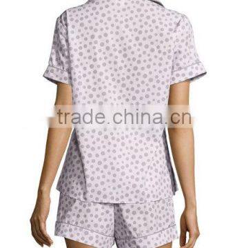 Summer Short Sleeve Hot Woman's Pajamas photo-2