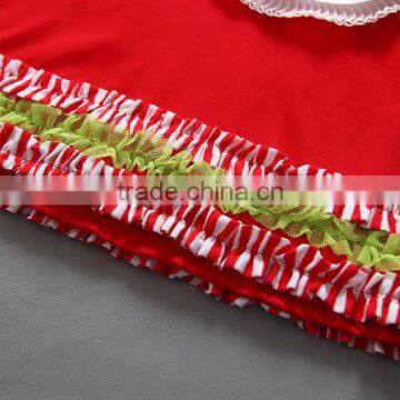 Santa Claus Stripe High Quality Christmas Children Outfit
