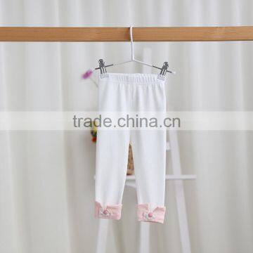 Solid Color High Quality Cotton Toddler Leggings photo-2