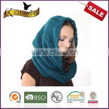 Charmkey Luxury Fancy Knitting Yarn Acrylic Blended Sequin Yarn for Women Dress photo-6