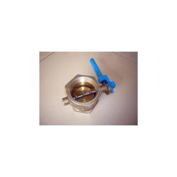 threaded end butterfly valve