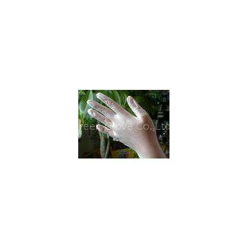 Clear powder free 12 inch vinyl gloves DINP material for industrial