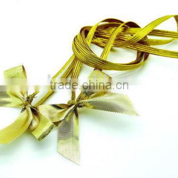 Bottom price hot sell elastic band easter loop ribbon bow