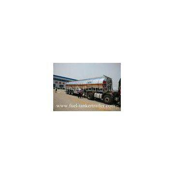 SHENGRUN aluminum alloy fuel tanker trailer / oil tanker trailer