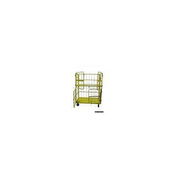 Logistic Trolley,Cage Pallet,Pallet Cage,Stackable Retention Unit,Utility Trolley,Roll Container