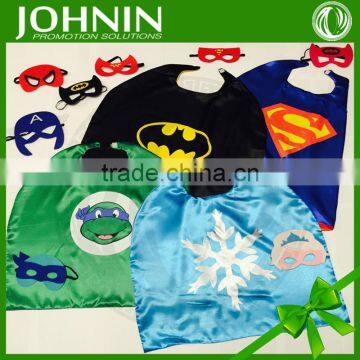 JOHNIN Promotional party decoration satin Christmas superhero cape