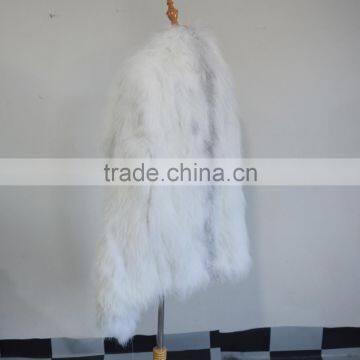 SJ818 Natural Color Real Fox Knit Winter Fashionable Vest photo-4