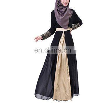 Factory New Fashion Women Cotton Maxi Dress Muslim Islamic Clothing Casual Sport Abaya