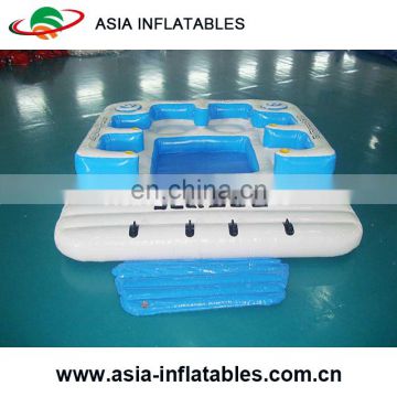 Commercial grade tropical tahiti floating island floating platform Inflatable Floating Island