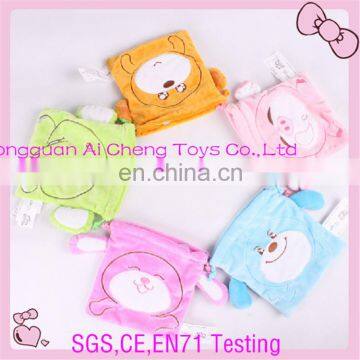 custom newest fashion soft plush animal bag