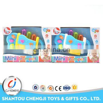 Hot sale plastic instrument toy electrical musical harmonica kids