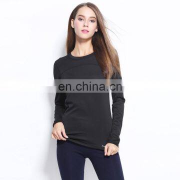 S - 3XL Plus size Breahtable Quick Dry Long Sleeve Women Sport T shirt for Yoga Running Fitness