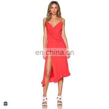 T-D632 China Bulk Wholesale Women Spaghetti Strap Summer Dresses 2017