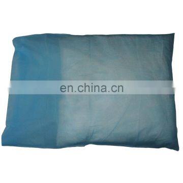 Soft white disposable polypropylene pillow case