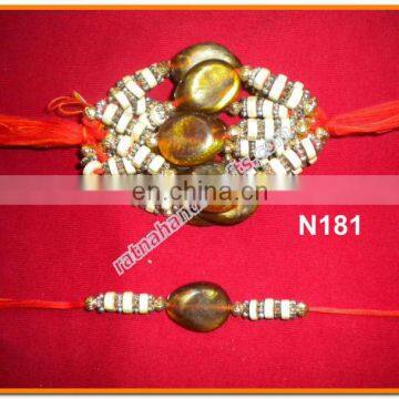 Beads Rakhi exclusive design