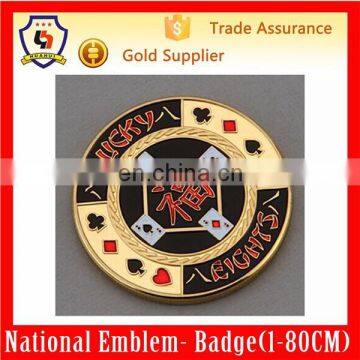 promotional Metal Game Coins, Attractive souvenir casino coin (HH-souvenir coin-0066)