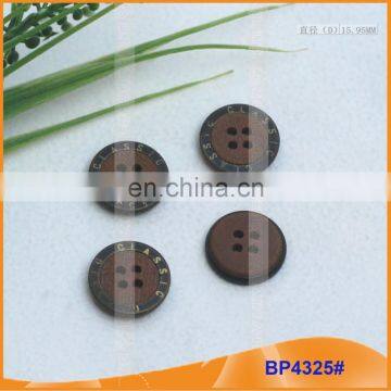 Fancy Polyester Resin Button for Clothing/Garment/T-shirt BP4325