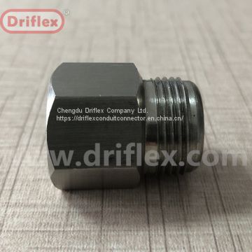 Driflex stainless steel nipple connection pipe nut ss