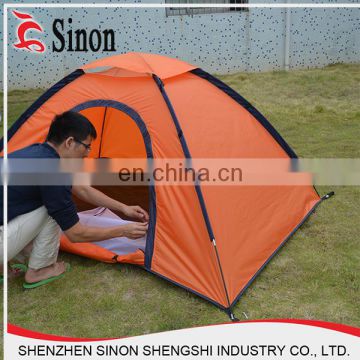 no-see-um mesh unlined tent camping one person tent