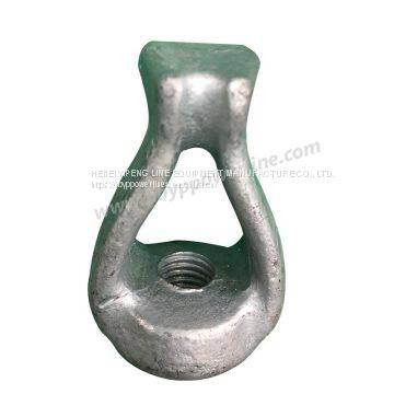 Thimble Eye Nut,Overhead Line Fittings,Power Line Hardware,Single Strand Thimble Eye Nut