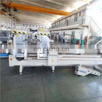 Twin head aluminum profile cutting-off saw machines