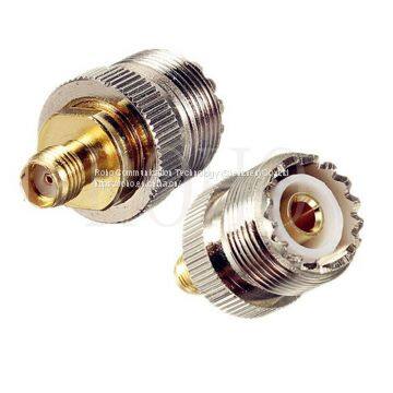 RF Coaxial Coax Adapter SMA Male to UHF Female Pl259 Adapter