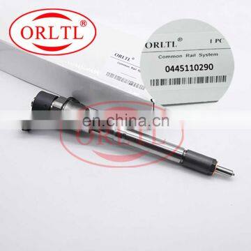 ORLTL Common rail fuel injection 0 445 110 290 0445110290  fuel  Injector 0445 110 290 33800-27900 diesel  injector for HYUNDAI