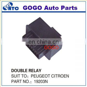 High quality Fuel Double Relay For Peugeot 106 206 207 306 308 405 406 605 307 607 806 1007 Citroen C5 C4 C3 19203N
