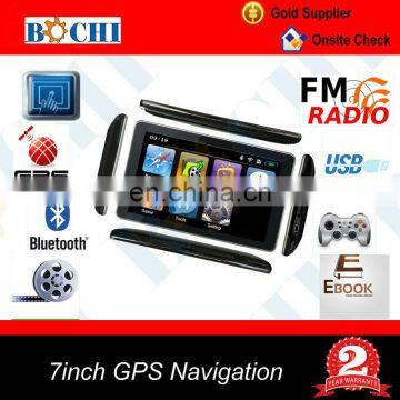 7 inch Portable Car GPS System Navigation Navigator free map download software