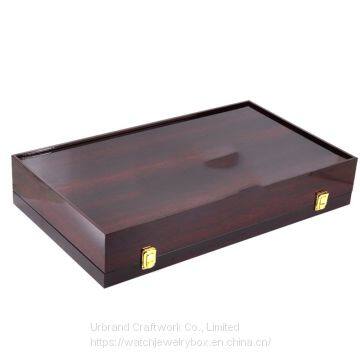 Custom Luxury Wooden Wine Box With Magnet Lock 6pcs Wedding Wine Gift Box Packaging photo-4
