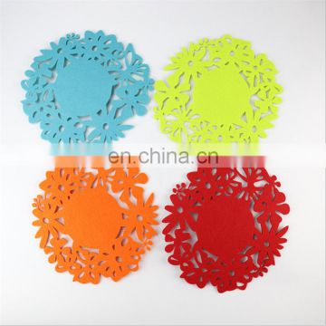 customized size shape felt coaster set factory sale directly