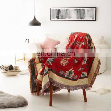 RAWHOUSE Amazon Hot Sale Cheap Woven Bohemian Blankets Aztec Throw Geometric Rug Sofa Cover Beach Blankets photo-5