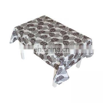 2018 Fancy Flower Pattern Elegant Wedding Waterproof Tablecloth photo-7