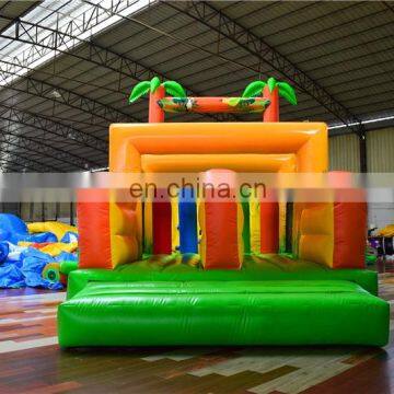 Kids Outdoor Air Blow up Assault Course With Zoo Theme photo-3