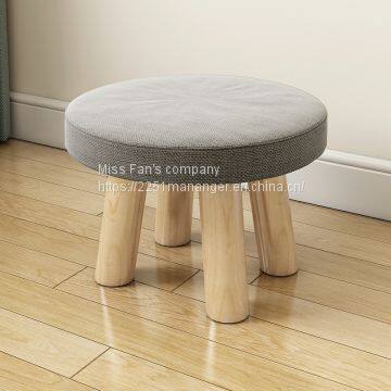 Multi-functional home small round stool