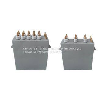 Rfm Rwm Film Dielectric Variable  Power  Electric High Voltage HV Oil Filled Electrolytic Passive Component Water Cooling Capacitor for  High Frequency Medium Frequency  Super  Induction Casting Furnace Heating Melting System